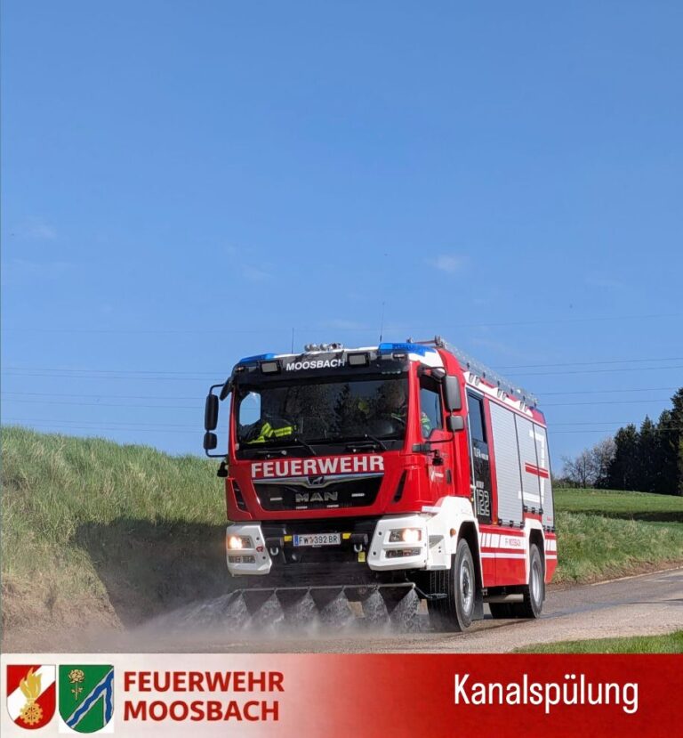 Kanalspülung im Ortsteil Reisach🚒
