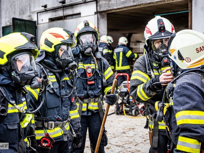 Brand landwirtschaftliches Objekt