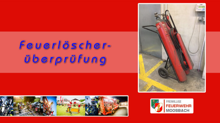 Feuerlöscherüberprüfung am 16.03.2018