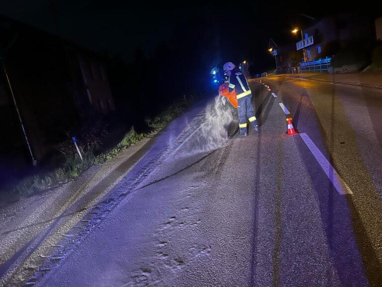 04.05.2023 Einsatz: Ölspur