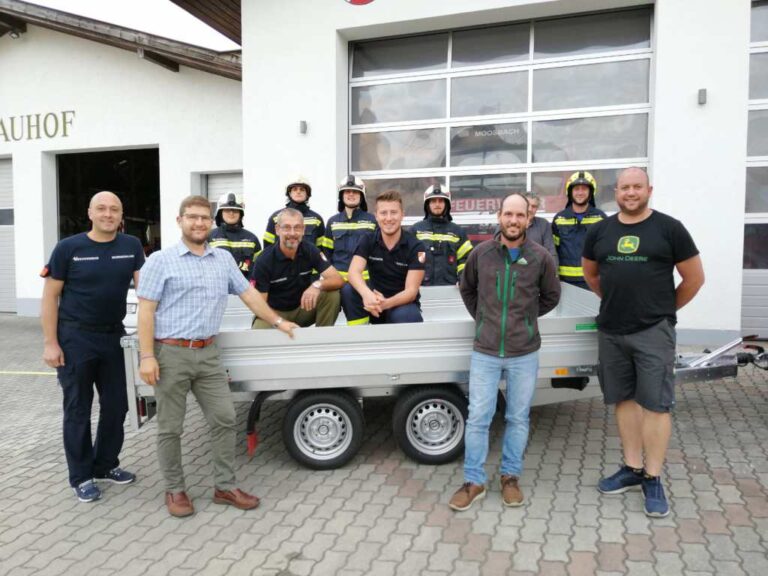 20.09.2021 Übergabe PKW Anhänger