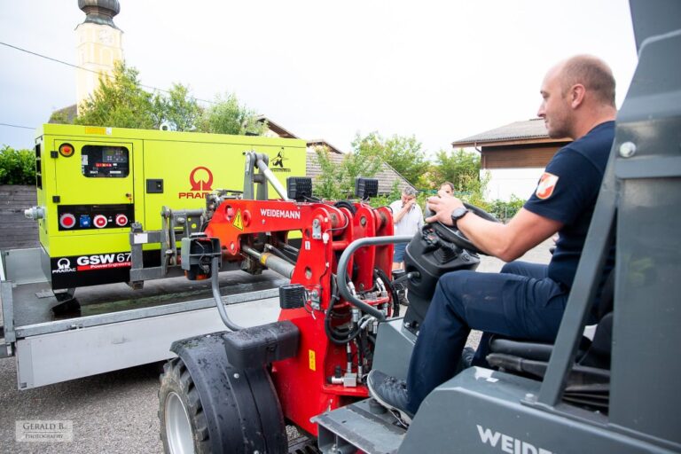 8.07.2021 Übergabe Notstromaggregat