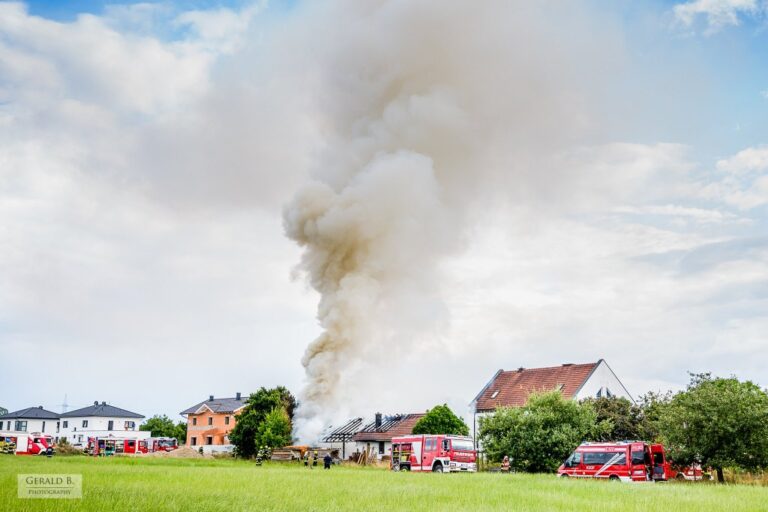 16.07.2021 Brand landw. Objekt Altheim