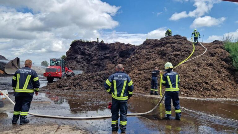 07.07.2025 | Einsatzinfo: Brand Kompostieranlage Altheim