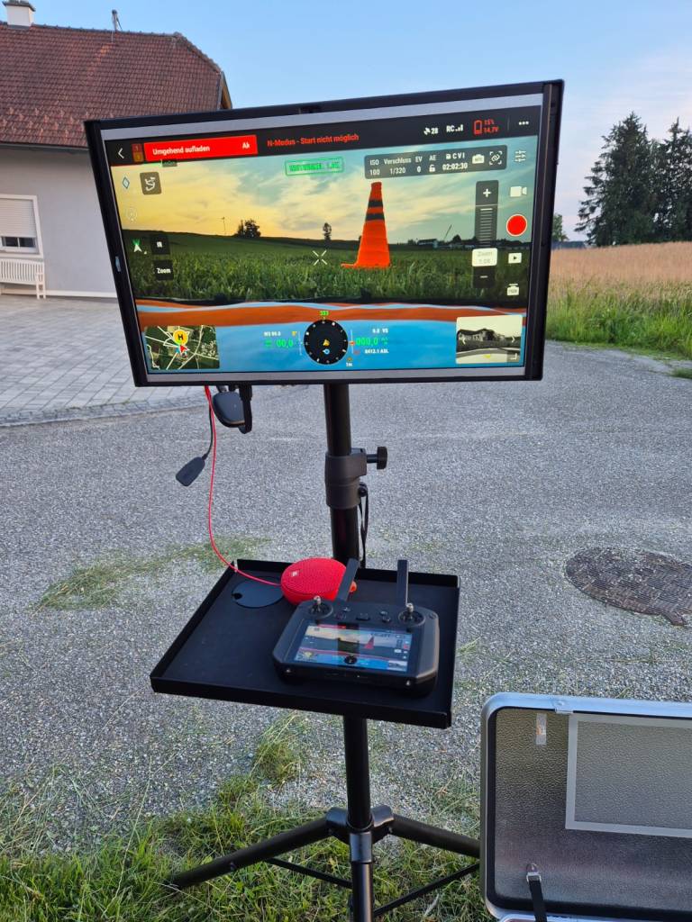 10.07.2024 Drohnenschulung für die Drohnengruppe der Freiwilligen Feuerwehr Moosbach