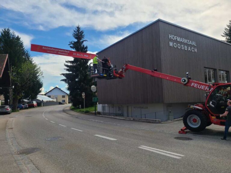 130 Jahre FF – Moosbach: Vorbereitungen laufen auf Hochtouren!