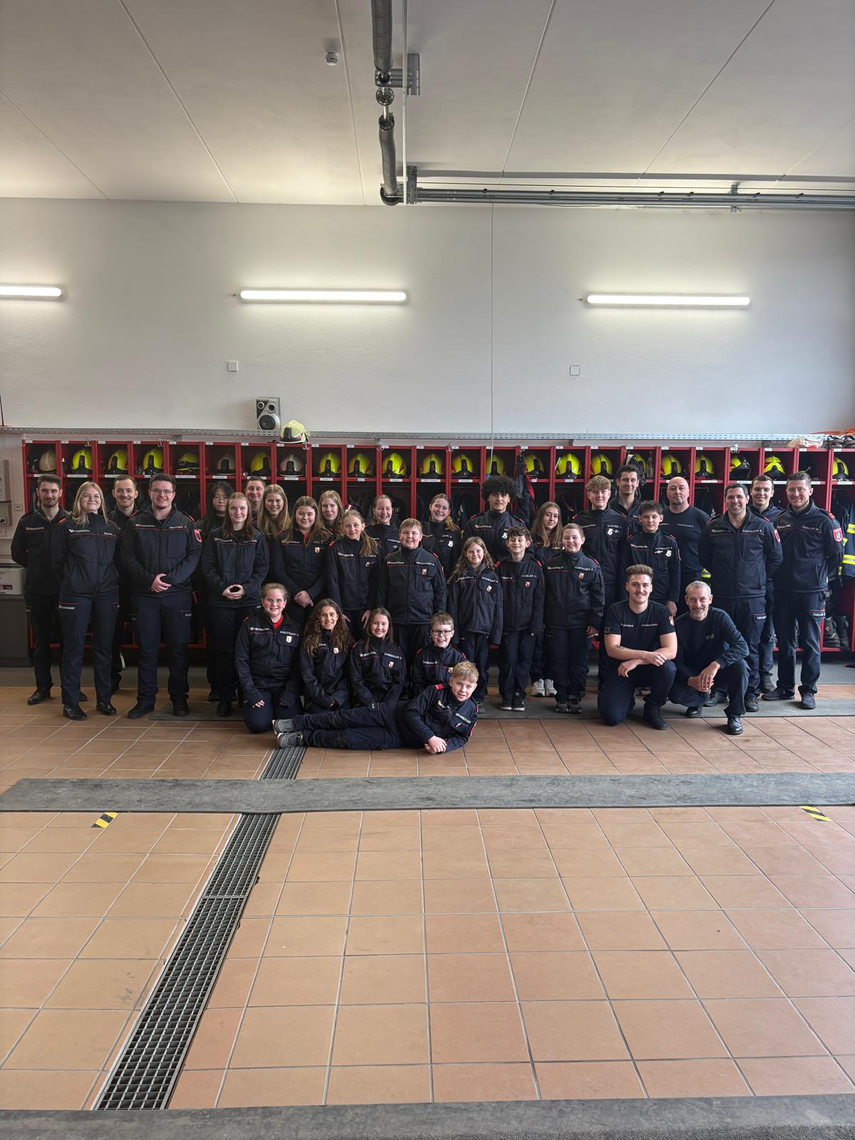 Erprobung der Feuerwehrjugend